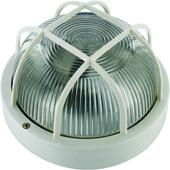 [10109] BULLY 100W WIT ROND KUNSTSTOF IP44