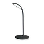 [10114] BUREAULAMP ZWART LED MET DRAADLOZE LADER