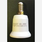 [33707] FITTING ADAPTER E14 NAAR E27
