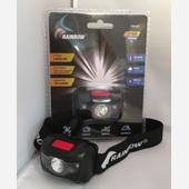 [46892] Hoofdlamp LED 150Lm 3 functies 3xAAA-bat.(not incl.)