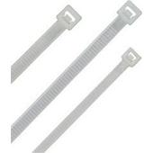 KABELBINDERSET  360 MM X 7,5 MM WHITE 100 PCS BAG