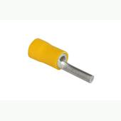 [48050] KABELSCH. GEISOL.GEEL 4-6MM PIN 14MM 100ST