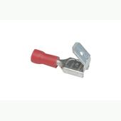 [48085] KABELSCH.GEISOL.ROOD 0,5-1,5MM VERBINDER MAN+VROUW 6,3MM 10S