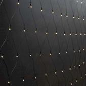 KERSTLAMPJES LED NET  WW 3X1.5M 320 LED
