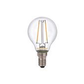 [51756] LED KOGEL E14  4W 250LM 2000K FILAMENT FUME DIMBAAR VG