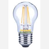 [51774] LED KOGEL E27 4,5W 470LM 2700K FILAMENT HELDER 4-PACK VG