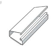 [52026] LEIDINGKOKER CANALINE 10X5 WIT