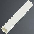 [52032] LEIDINGKOKER LOS DEKSEL 15x10MM 2MTR. WIT