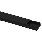 [52037] LEIDINGKOKER LOS DEKSEL 30X16MM 2MTR ZWART