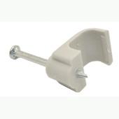 [69311] NAGELKLEM PLAT 2X1MM WIT 100PCS