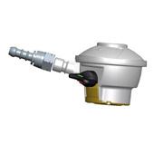 [70120] ONTSPANNER QUICK-ON 37mbar 1,5KG/U O20 1/4L+SLANGPIL