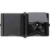 [71019] OPBOUW OUTDOOR DUB CONTACTDOOS PROAQA IP44 HOR. ZWART