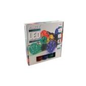 [79723] PARTYLIGHT X10 LED GEKLEURD IP44 TIMER 4,5M