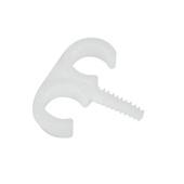 [83953] Plugclips in PVC - dubbel 21-25mm 10st