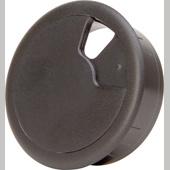 [82287] POTJE VOOR KABELDOORVOER 60MM ZWART