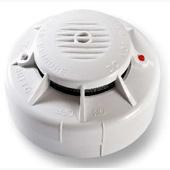 [86073] ROOKMELDER DRAADLOOS KOPPELBAAR 3V LITHIUM BATT.INCL 10J