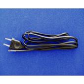 [95101] SNOER + STEKKER 2M 2X0.75 ZWART BLISTER