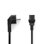 [95106] SNOER 3G1MM2 1.5M ZWART COMPUTERPLUG VROUW