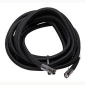 [95112] SNOER TEXTIEL ZWART 2X0,75MM 2M