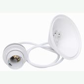 [95118] SNOERPENDEL 55CM E27 KAP 110MM WIT