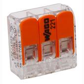 [99204] STEEKKLEM 3X1.5-2.5MM MET HENDEL WAGO 5PCS