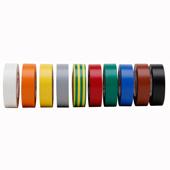 [101744] TAPE ISOLATIE PVC 0,15X15MM 10M VERSCHILLENDE KLEUREN 10ST