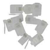 [102746] TELEFOONSTEKKERS RJ11 10 STUKS