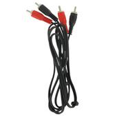[105789] VERBINDINGSKABEL AUDIO 2x2TULP 1,5MTR