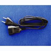 [105959] VERLENGSNOER  5M 2X0,75 ZWART BLISTER