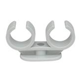 [107311] Vorkklemmen - dubbel 12mm 10st*