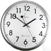 [107430] WANDKLOK RADIO CONTROL ZILVER 0 35