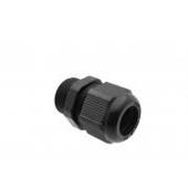 [107489] WARTEL zwart PVC trekontlasting - Metrisch M20 50st